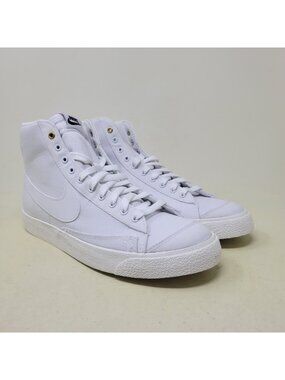 Nike Blazer Mid '77 Canvas Sneakers White-Sail-Black Women's Size 11 DX5550-100